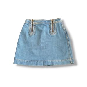 Pilcro and the Letterpress | Anthro | Cute Blue Denim Skirt (SIZE 4)